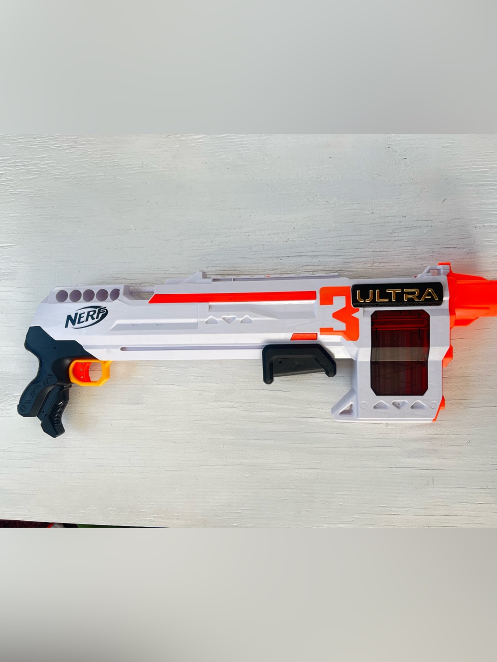 Nerf Ultra Three Blaster, Pump-Action, 8-Dart Clip